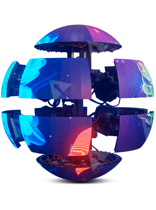 Sphere Stretch Ball Led Display