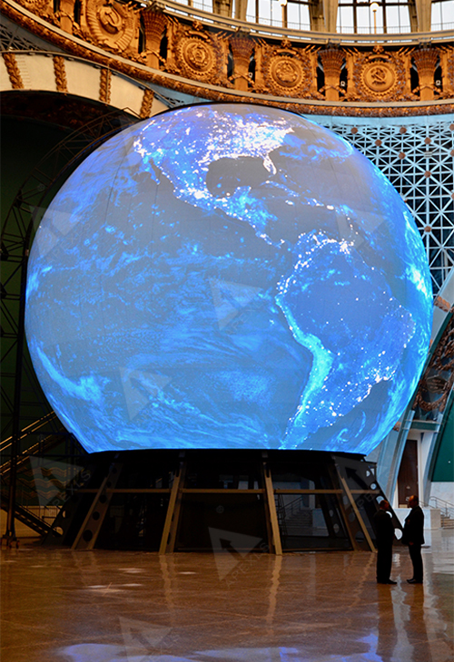 The Worldwide Largest Led Sphere