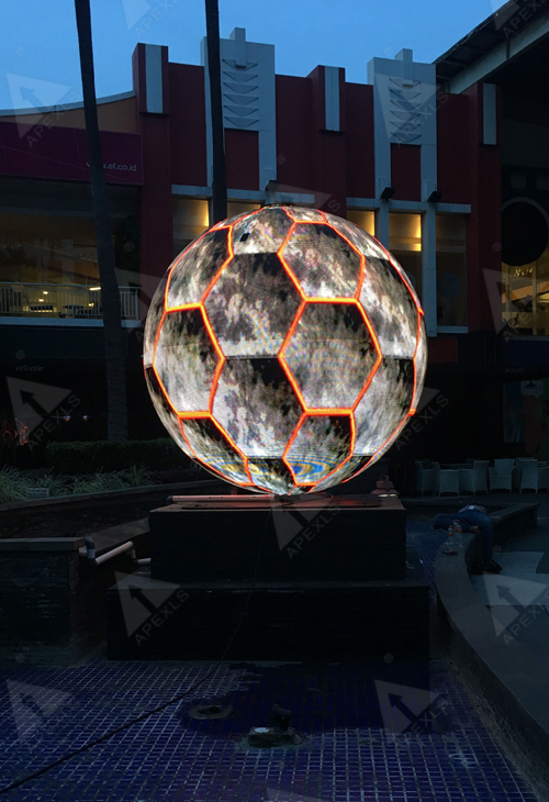 Outdoor LED Sphere