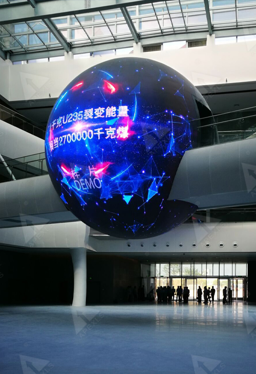 Qinshan Nuclear Power Station Time-zone Sphere