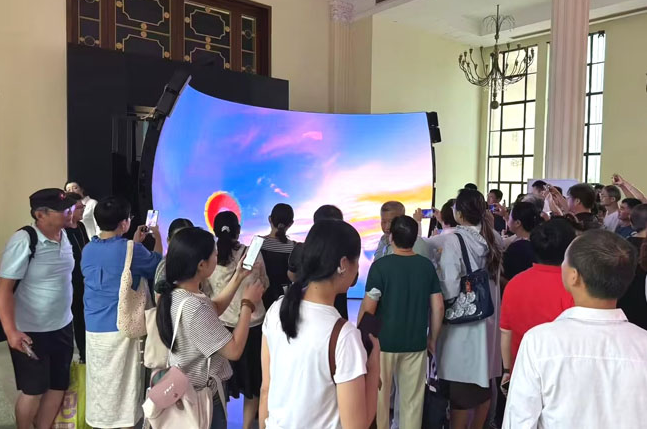 Immersive Dome LED Screen at 2024 Shanghai International Light Festival