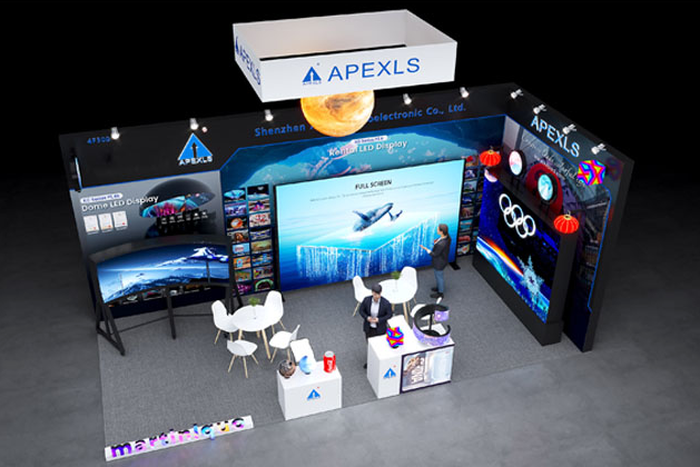 Apexls will bring a series of LED display new products to ISE2025