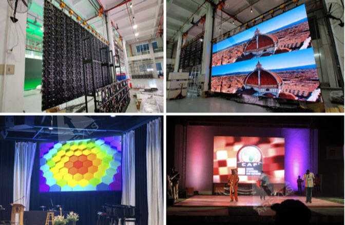 Selection of Sizes, Models and Prices for Large LED Displays in Malls/Stages